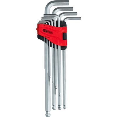 KS Tools 151.4940 Inbus Haakse schroevendraaierset 1.5 mm, 2 mm, 2.5 mm, 3 mm, 4 mm, 5 mm, 6 mm, 7 mm, 8 mm, 10 mm 10-delig