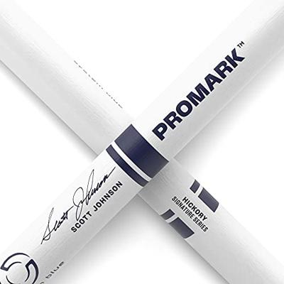 ProMark Scott Johnson White Hickory drumstokken met houten tip