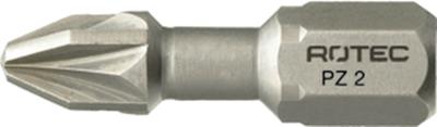 Rotec PRO Insertbit PZ 1 L=25mm C 6,3 Torsion BASIC - 10 stuks - 8040001 Rotec PRO Insertbit PZ 1 L=25mm C 6,3 Torsion BASIC - 10 stuks - 8040001