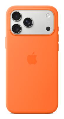 Apple iPhone 17 Pro Max - Siliconen hoesje met MagSafe - Oranje