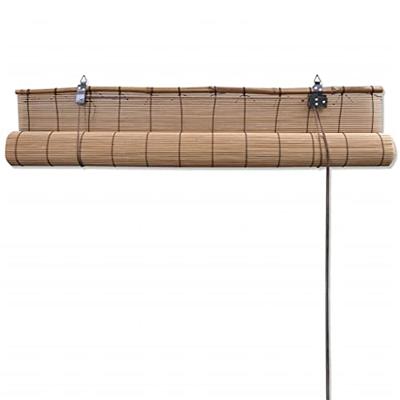 VidaXL Rolgordijn 120x160 cm bamboe bruin