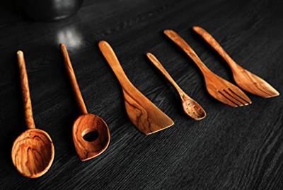 Metaltex Olijven Houten Lepel 30 cm