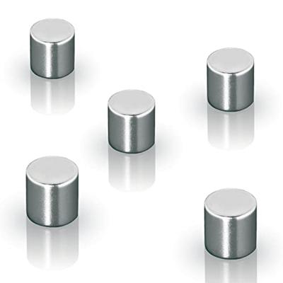 Sigel Neodymium magneet C5 Strong (Ø x h) 10 mm x 10 mm Cilinder Zilver 5 stuk(s) BA700 Sigel Neodymium magneet C5 Strong (Ø x h) 10 mm x 10 mm Cilinder Zilver 5 stuk(s) BA700