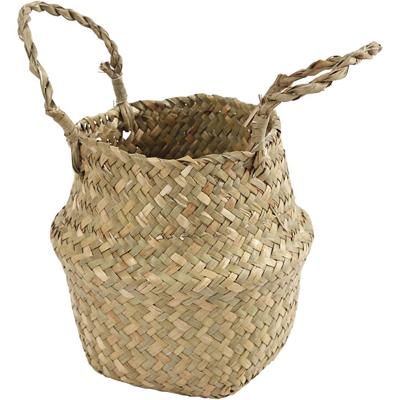 Creativ Company Mand van zeegras, h: 7/15 cm, d 16 cm, 1 stuk