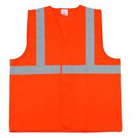 Opsial veiligheidsvest - 3 strepen - high visibility - oranje - maat L - thumbnail