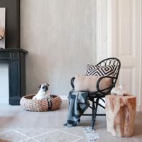 District 70 COCOON Huisdierenbed voor honden en katten, bruin, maat S (40 x 40 x 15 cm) - thumbnail