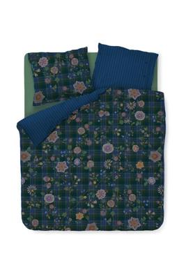 Pip Studio Flores Felices Donkerblauw dekbedovertrek