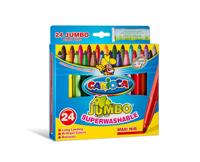 Carioca viltstift Jumbo Superwashable 24 stiften in een kartonnen etui - thumbnail