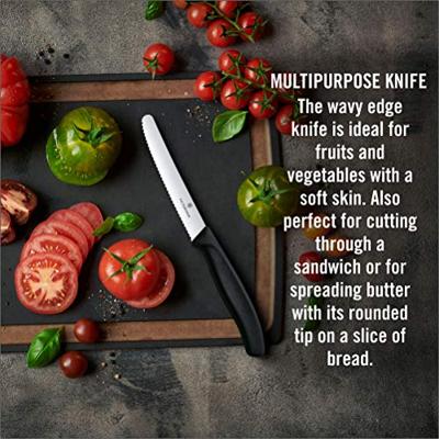 Victorinox Tomatenmes gekarteld zwart