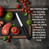 Victorinox 6.7833 Tomatenmes Zwart - thumbnail