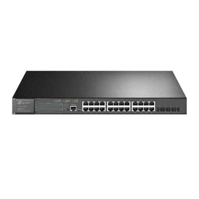 TP-Link TL-SG3428XMP netwerk-switch Managed L2+ Gigabit Ethernet (10/100/1000) Power over Ethernet (PoE) Zwart TP-Link TL-SG3428XMP netwerk-switch Managed L2+ Gigabit Ethernet (10/100/1000) Power over Ethernet (PoE) Zwart