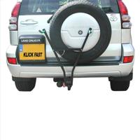 Superior Fietsendrager klick fast ii met kentekenhouder 2 fietsen - thumbnail