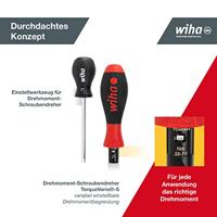 Wiha Momentschroevendraaier TorqueVario®-S | variabel instelbare momentbegrenzing | 2 - 7 Nm | 10% - 26464 - 26464 - thumbnail