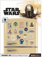 Star Wars: The Mandalorian Fridge Magnets Bounty Hunter - thumbnail