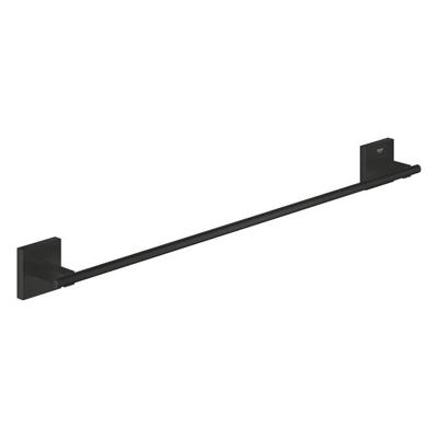 GROHE Start Cube QuickFix Handdoekhouder - 60cm - matte black 410892430 GROHE Start Cube QuickFix Handdoekhouder - 60cm - matte black 410892430