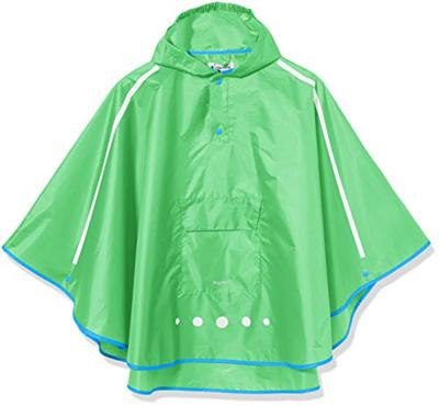 Playshoes regenponcho met tas Groen-XL