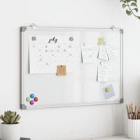 VidaXL Whiteboard magnetisch 40x30x1,7 cm aluminium - thumbnail