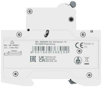 Zekeringautomaat 1-polig 13 A 230 V, 400 V Siemens 5SL61136