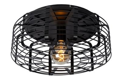 Lucide - MELOPEE - Plafonnière - 45148/45 (Kleur: zwart)