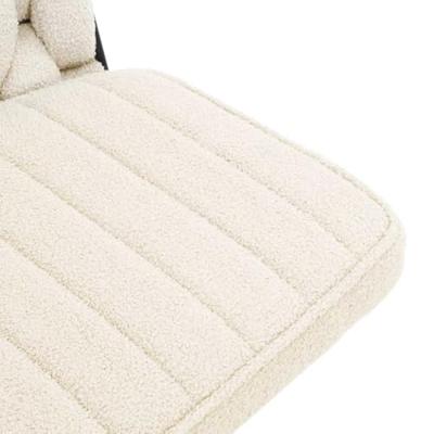 Kantoorstoel draaibaar stof crmekleurig Kantoorstoel draaibaar stof crmekleurig