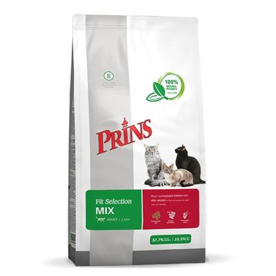 Prins Fit Selection Mix kattenvoer 10 kg Prins Fit Selection Mix kattenvoer 10 kg