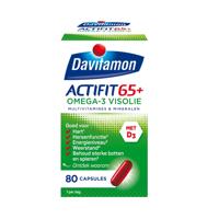 Davitamon Actifit 65+ Omega-3 Visolie Capsules - thumbnail