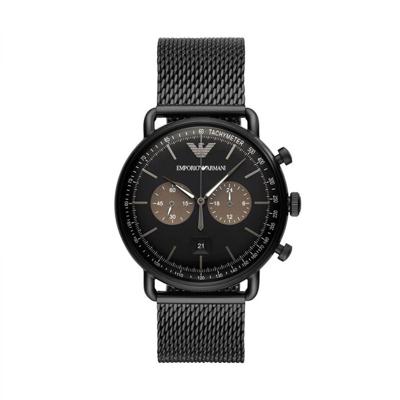 Emporio Armani Aviator Round Quartz Multi-color wijzerplaat HerenhorlogeAR11142 Emporio Armani Aviator Round Quartz Multi-color wijzerplaat HerenhorlogeAR11142