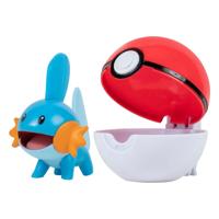 Pokemon Figure - Mudkip + Poke Ball (Clip 'n' Go) - thumbnail