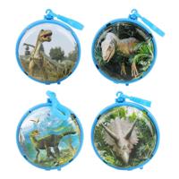 Toi Toys sleutelhanger Dinosaurus portemonnee blik - thumbnail