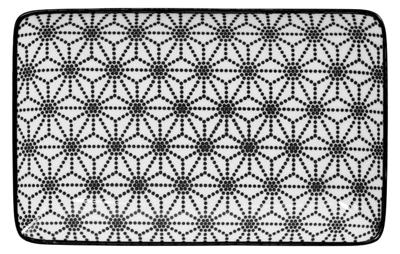 Rechthoekig bord - Tokyo Design Studio - Nippon Black - 21 x 13.5cm Rechthoekig bord - Tokyo Design Studio - Nippon Black - 21 x 13.5cm