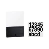 Paulmann 94577 Neda Huisnummerlamp op zonne-energie Energielabel: A (A - G) 1 W Warmwit Antraciet - thumbnail