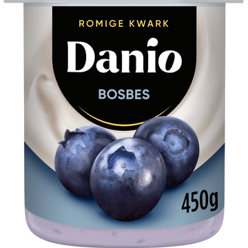 Danio Romige Kwark Bosbes 450g bij Jumbo Danio Romige Kwark Bosbes 450g bij Jumbo
