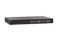 Cisco SG250X-24 24-poorts netwerkschakelaar zwart - thumbnail