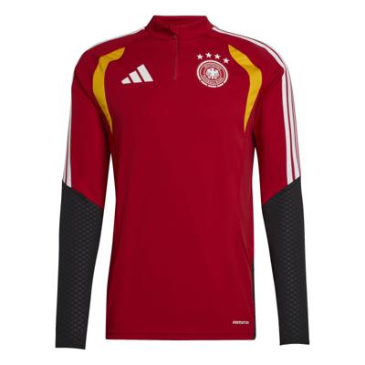 adidas Duitsland Trainingstrui 1/4-Zip 2026-2028 Donkerrood adidas Duitsland Trainingstrui 1/4-Zip 2026-2028 Donkerrood