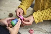 Tickit Houten Figuren super set regenboog - thumbnail