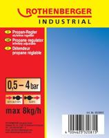 Rothenberger Propaanregelaar, Continu, 1-4 Bar - ROT032081E ROT032081E - thumbnail