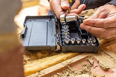 Stanley handgereedschap Dopsleutelset compact 1/4" - 37 delig - STMT82672-0 - STMT82672-0 - thumbnail
