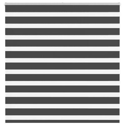 Zebra rolgordijn 140x150 cm stofbreedte 135,9 cm zwart