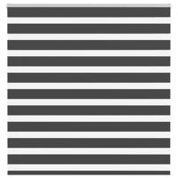 Zebra rolgordijn 140x150 cm stofbreedte 135,9 cm zwart - thumbnail