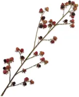 Silk-ka kunsttak braam 113cm bordeaux - thumbnail