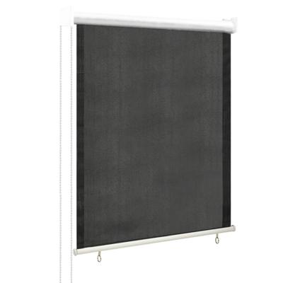 VidaXL Rolgordijn voor buiten 65(b)x140(h) cm antracietkleurig