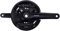 SHIMANO crankstel 3 x 9 speed fc-mt210-3 met 175mm crankarm 40-30-22t zwart - thumbnail