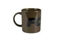 Fox Green & Black Logo Ceramic Mug - thumbnail