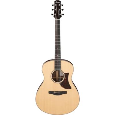 Ibanez AAM780E Platinum Collection Natural High Gloss elektrisch-akoestische westerngitaar met hardshell case - thumbnail