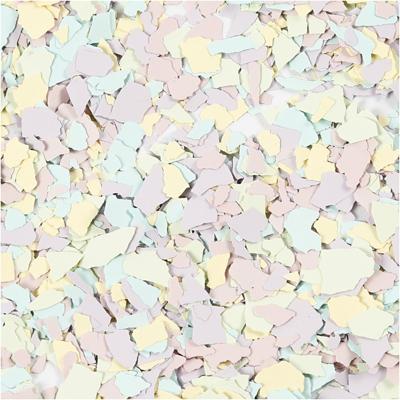 Creotime Terrazzo vlokken pastelkleuren 90gr