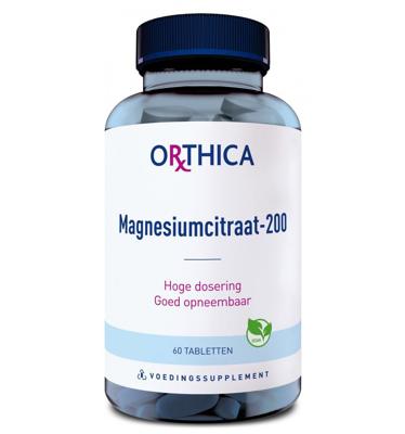 Orthica Magnesiumcitraat-200 60Tabletten