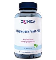Orthica Magnesiumcitraat-200 60Tabletten - thumbnail