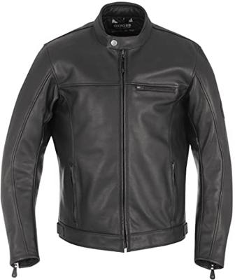 OXFORD Leren jas "walton jacket walton leather black s