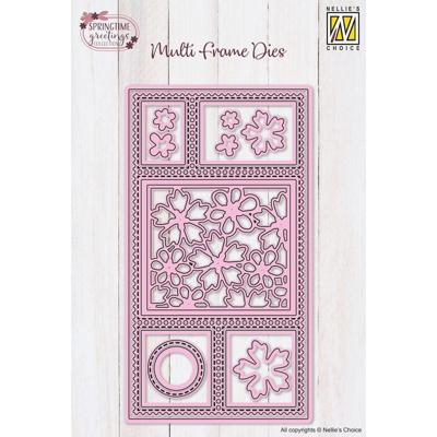 Nellie's Choice • multi frame dies lentebloemen 16st.
