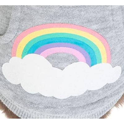 TRIXIE HONDENTRUI HOODIE RAINBOW FALLS GRIJS 27 CM TRIXIE HONDENTRUI HOODIE RAINBOW FALLS GRIJS 27 CM